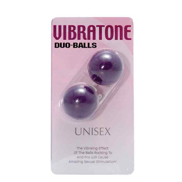 Vibratone Duo Balls Purple Blistercard
