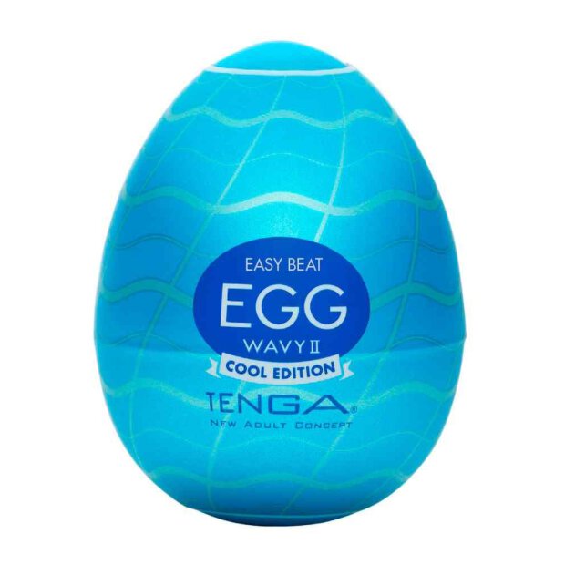 TENGA Egg Wavy II Cool Edition Single