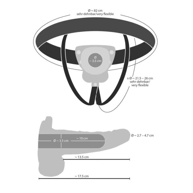 Vibrating Strap-On Sleeve