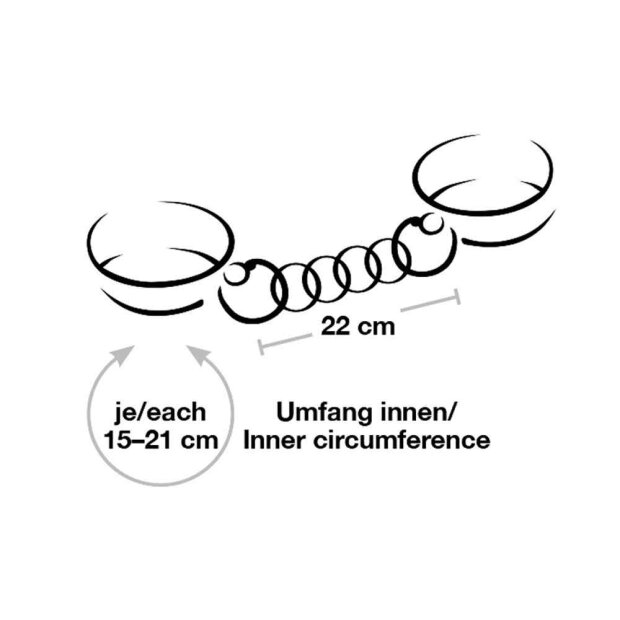 Bad Kitty Cuffs schwarz