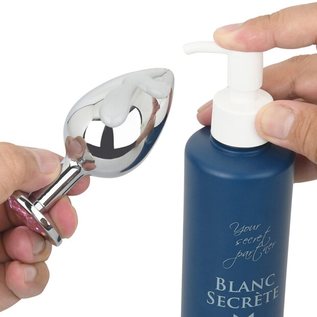 Silver Jewelry Anal Plug (L) 3,9 cm