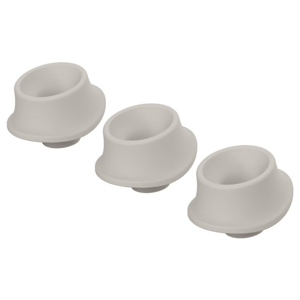 Womanizer 3x replacement caps Premium 2/Classic 2 grey L