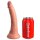 King Cock Elite 7“ Vibrating + Dual Density Silicone Cock with Remote Light