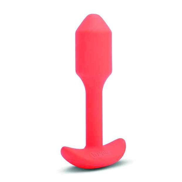 B-Vibe Vibrating Snug Plug 1 (S) Orange