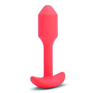 B-Vibe Vibrating Snug Plug 1 (S) Orange
