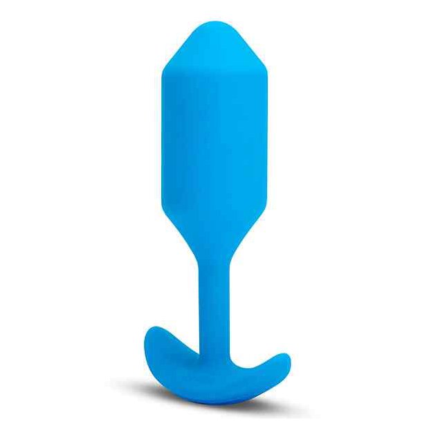 B-Vibe Vibrating Snug Plug 3 (L) Blue