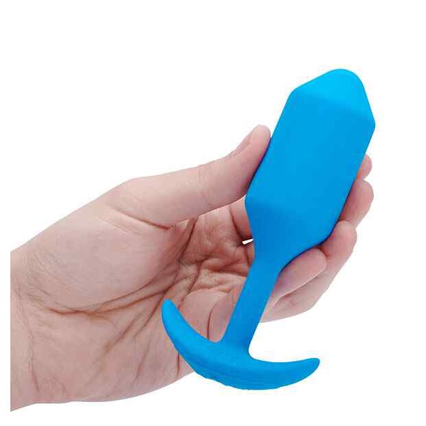 B-Vibe Vibrating Snug Plug 3 (L) Blue