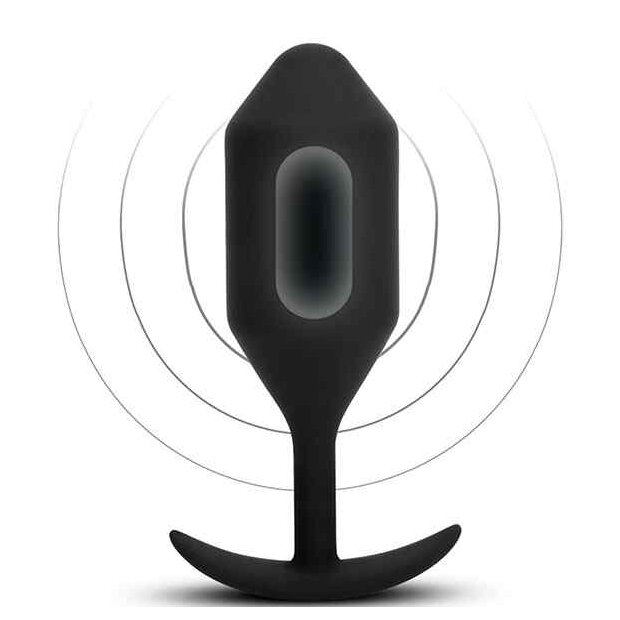 B-Vibe Vibrating Snug Plug 5 (XXL) Black