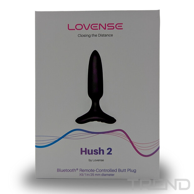 Lovense - Hush 2 Butt Plug XS 25 mm