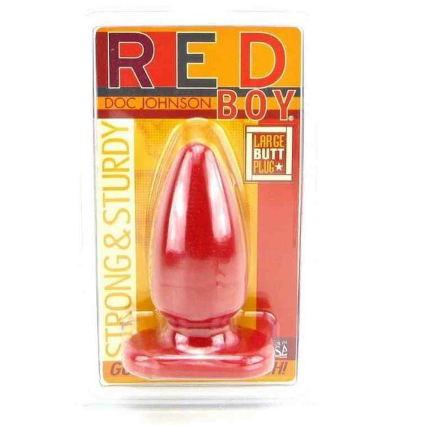 DocJohnson - Red Boy Large Butt Plug