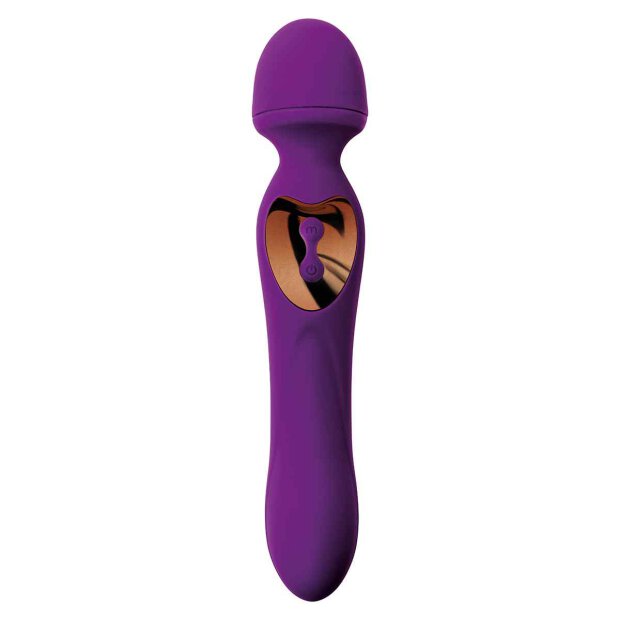 Wand Vibrator 2 In 1 Purple