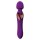 Wand Vibrator 2 In 1 Purple