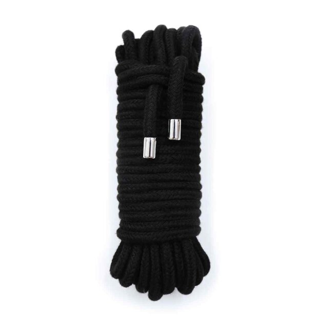 20 Meter BDSM Cotton Rope Black