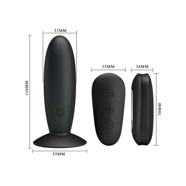 Mr. Play Vibrating Anal Plug Modern