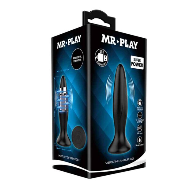 Mr. Play Vibrating Anal Plug Special