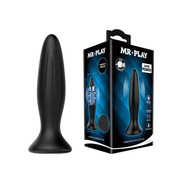 Mr. Play Vibrating Anal Plug Special