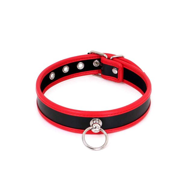 Budget Collar Black & Red