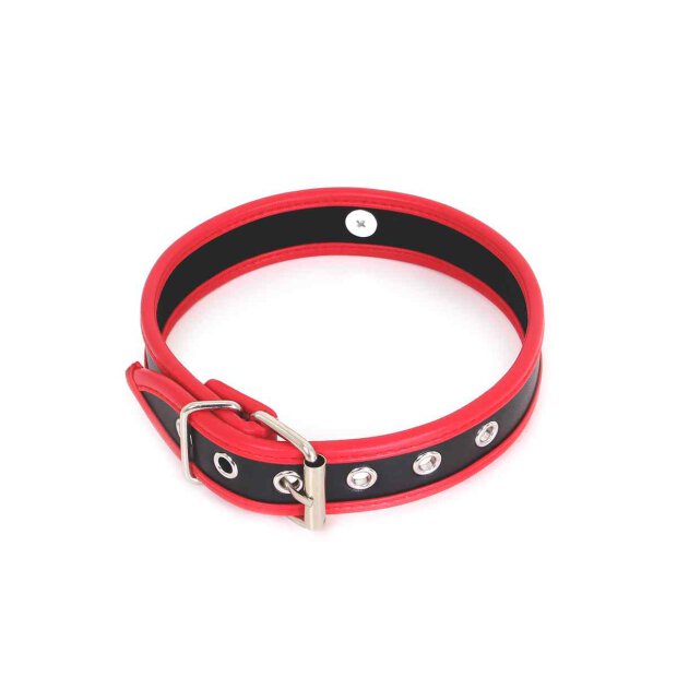 Budget Collar Black & Red