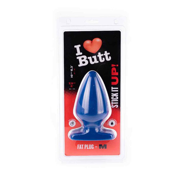 Fat Plug M Blue