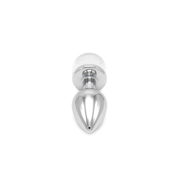 Kiotos - Anal Plug Ball Gem Clear 2,8 cm