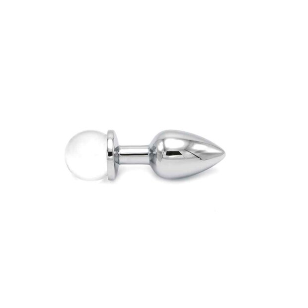 Kiotos - Anal Plug Ball Gem Clear 2,8 cm