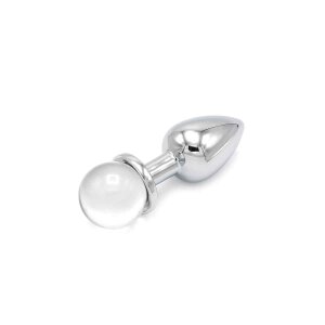 Anal Plug Ball Gem Clear