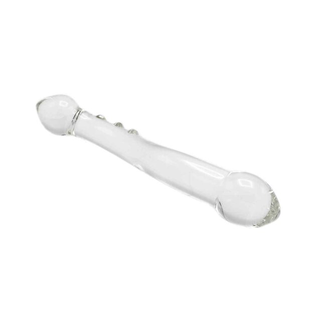 Glass Dildo Smooth Duo