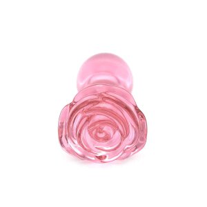 Kiotos - Glass Plug Rose Pink 3,8 cm