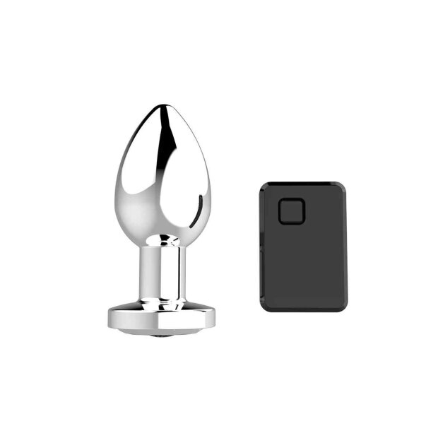 Stainless Steel Butplug with Remote