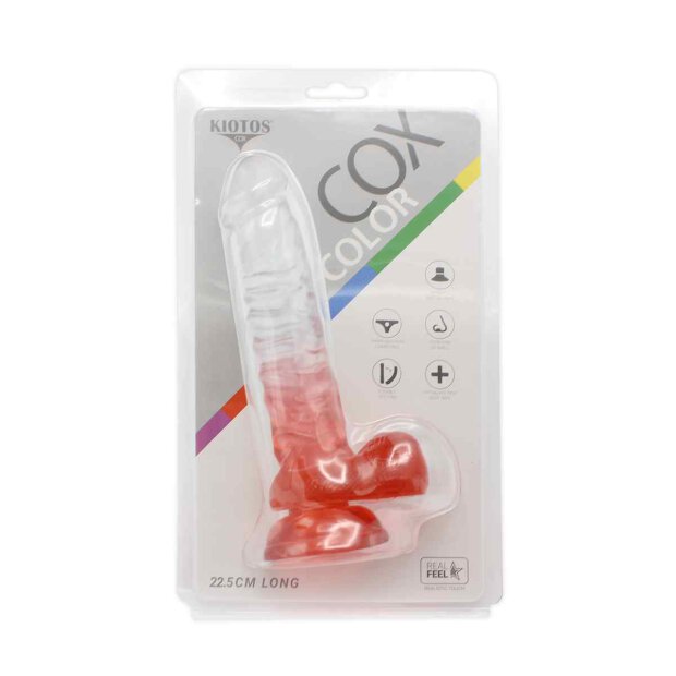 Kiotos Cox Color 04 Clear-Red 22,5 cm