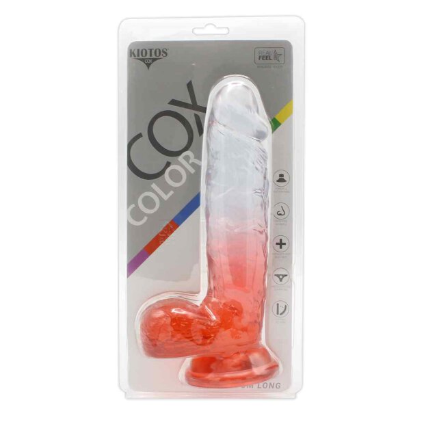 Kiotos Cox Color 10 Clear-Red 25 cm