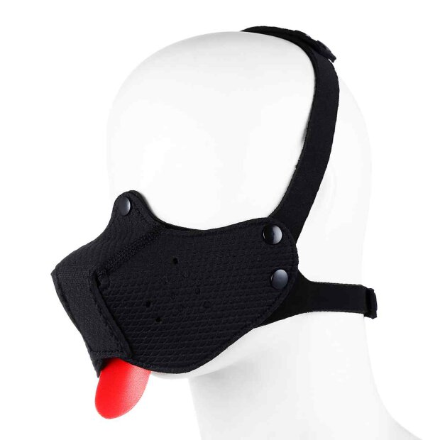 Neoprene Puppy Dog Black Mouth Mask