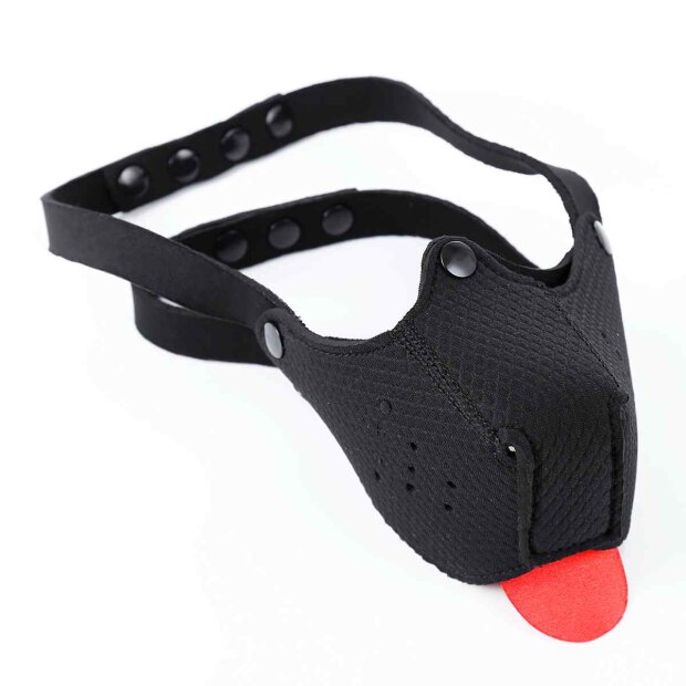 Neoprene Puppy Dog Black Mouth Mask