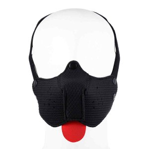Neoprene Puppy Dog Black Mouth Mask