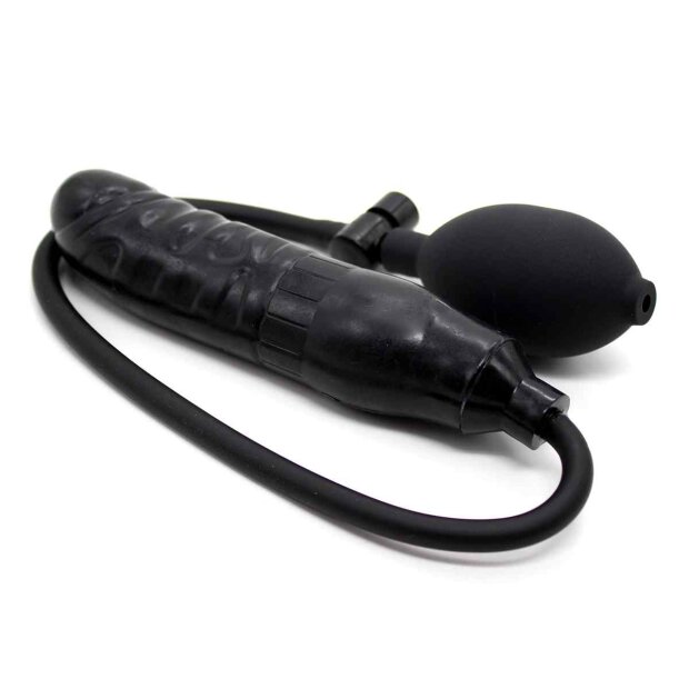 Inflatable Dildo Black