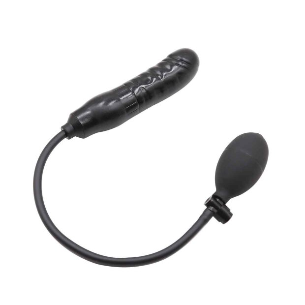 Inflatable Dildo Black