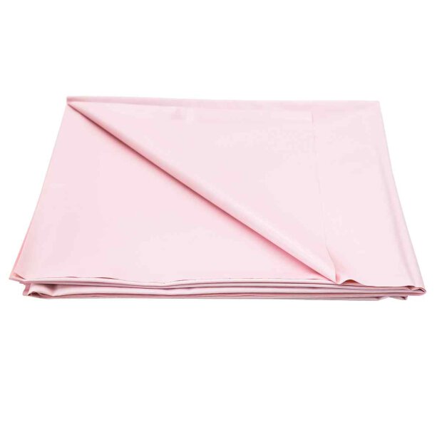 Bed Sheet Cover Pink PVC