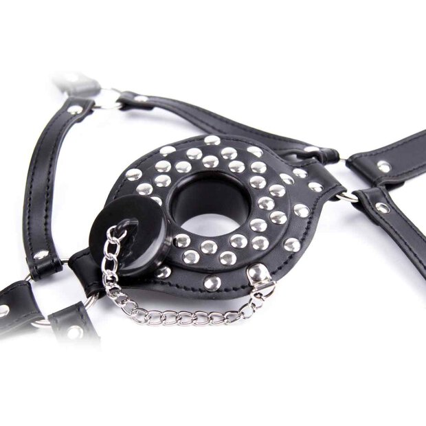 Lid Head Harness Gag