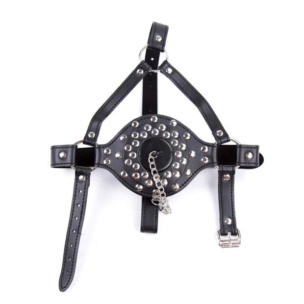 Lid Head Harness Gag