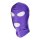 Purple BDSM Hood Classic 3 Hole