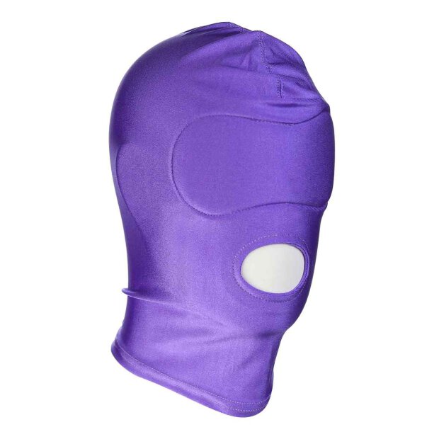 Purple BDSM Hood Mouth Only