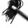 Black Flogger With Acrylic Handle