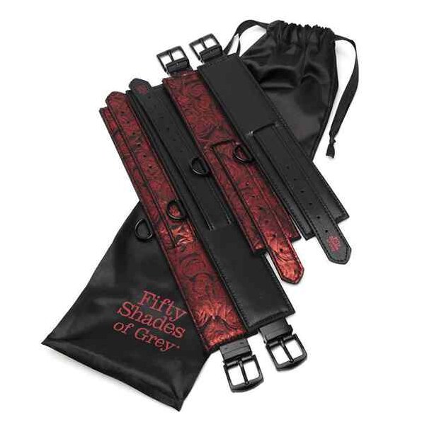 Fifty Shades of Grey Sweet Anticipation Under Mattress Restraint Set
