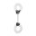 Pleasure Handcuffs Furry - White
