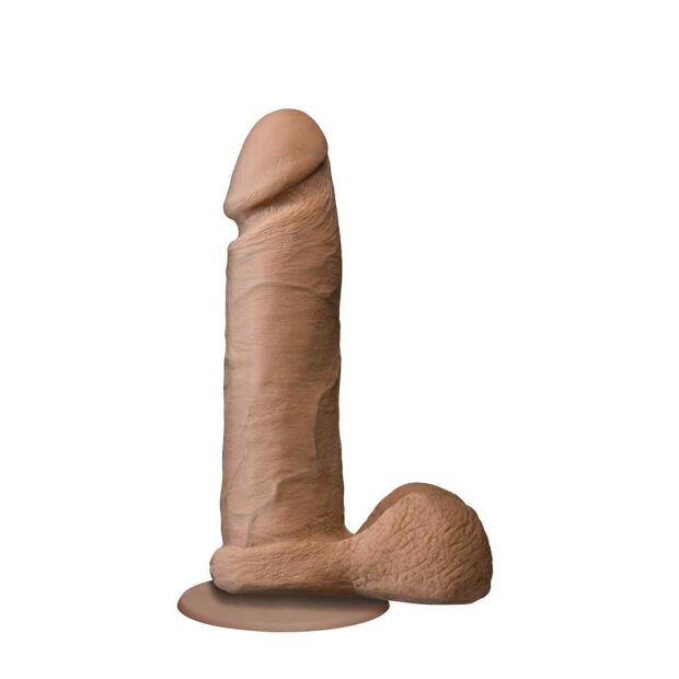 The Realistic Cock - UR3 - Brown 20 cm