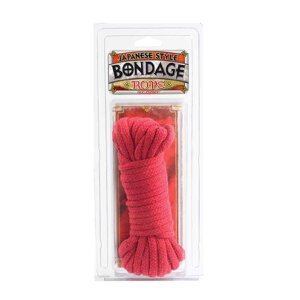Cotton Bondage Rope Japanesse - Red