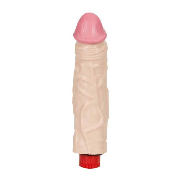 The Naturals Heavy Veined Dong Twist Bottom - Thick - 8 inch