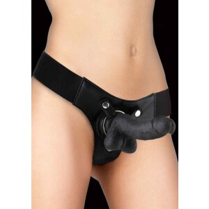 Realistic - 7 Inch - Strap-On - Black