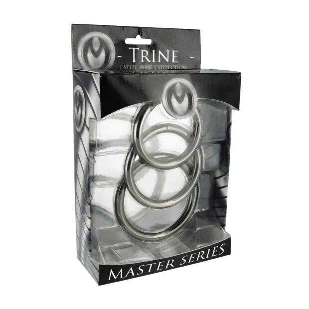 Master Series Trine - Steel Cockring Collection