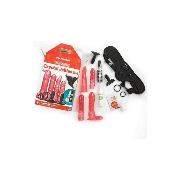 Crystal Jellies Set Pink